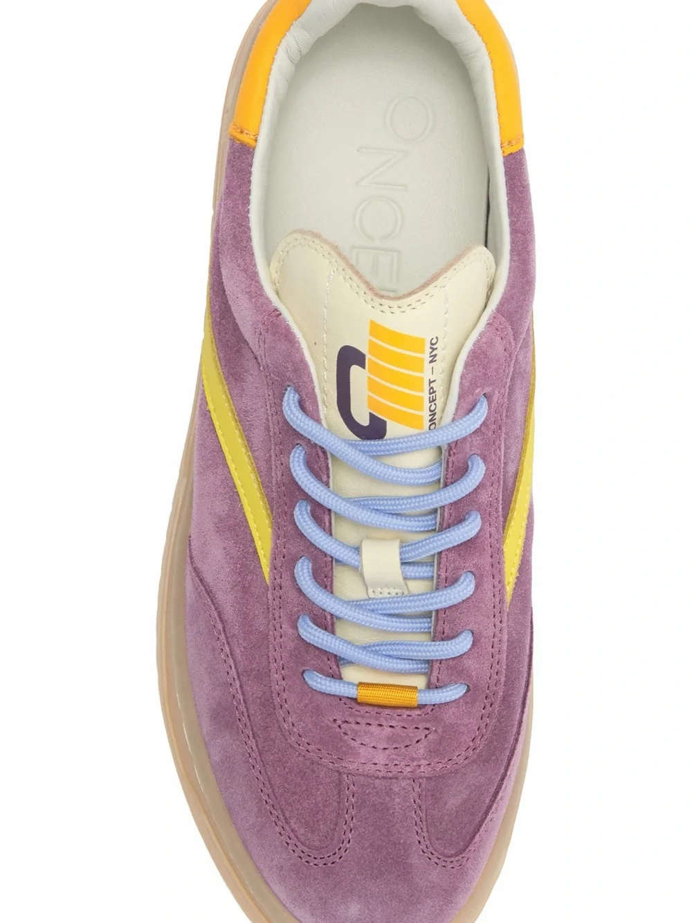 ONCEPT Panama Purple Suede Sneakers with Gun Sole